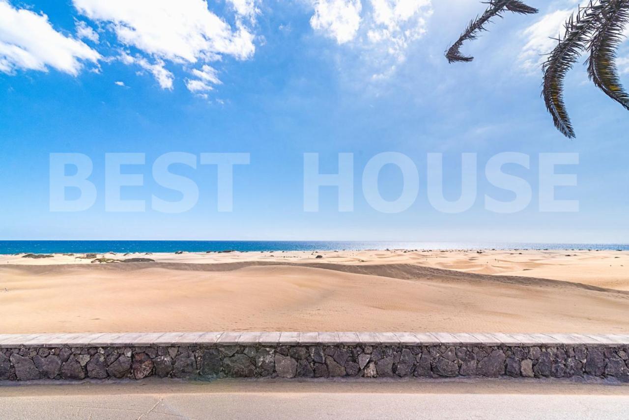 Stunning Bungalow At The Sand Dunes Of Maspalomas 플라야 델 잉글스 외부 사진