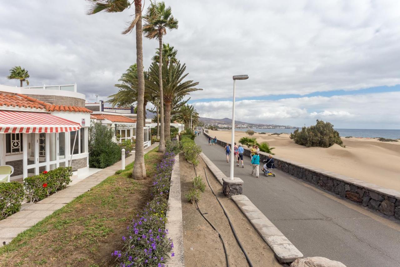 Stunning Bungalow At The Sand Dunes Of Maspalomas 플라야 델 잉글스 외부 사진